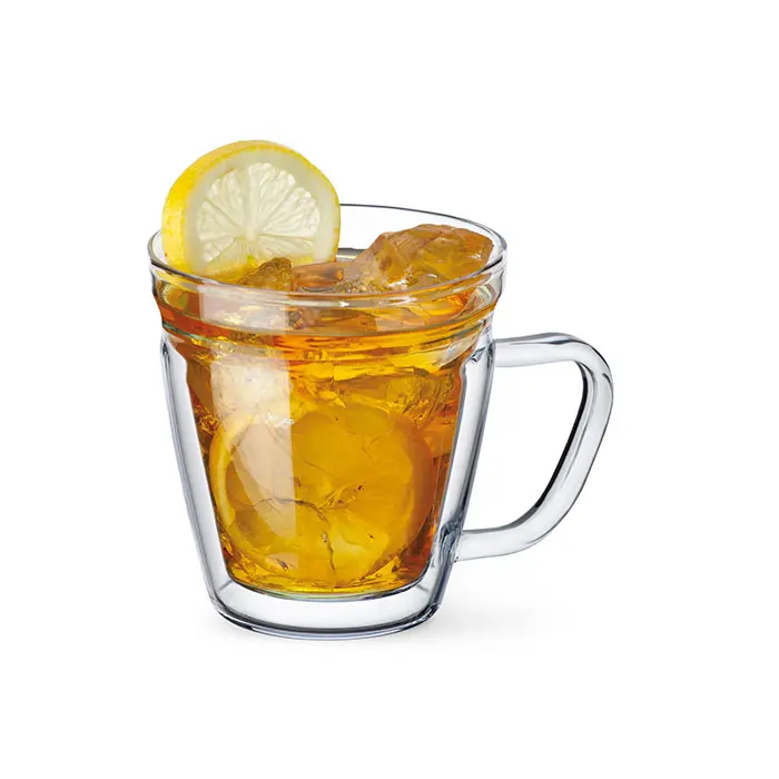 لیوان لونگو شیشه‌ای با دسته زیمکس ست دوعددی | Simax LUNGO Glass with Handle