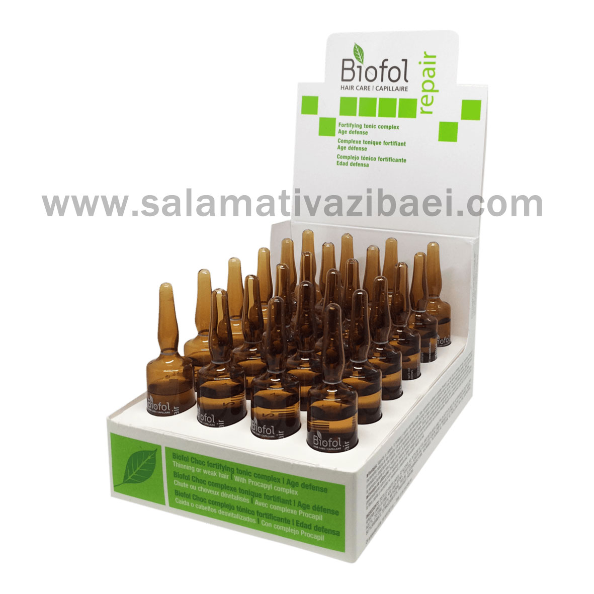 محلول ضد ریزش شوک پکیج 24 عددی بایوفل کانادا - BIOFOL