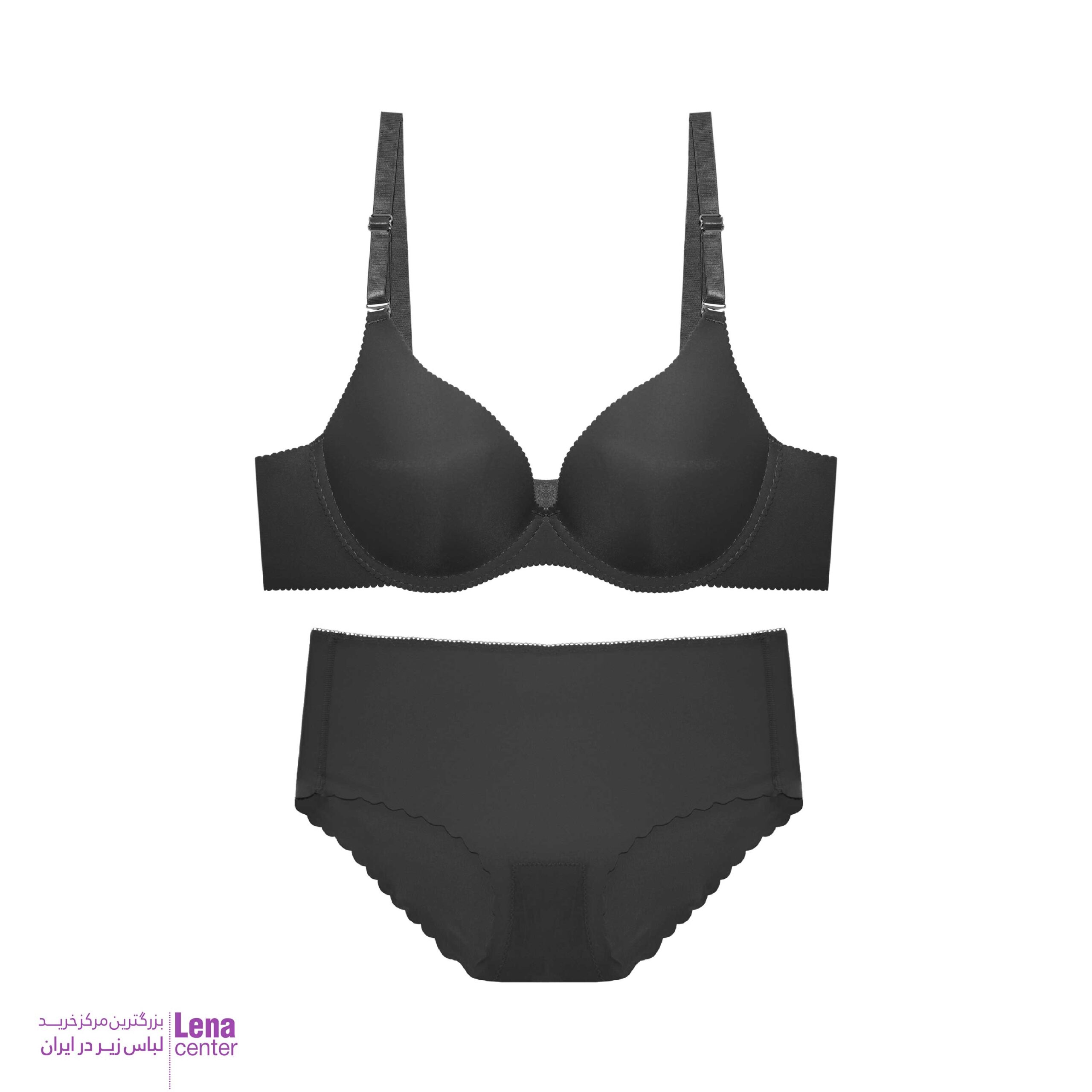 ست شورت و سوتین زنانه ابری لیزری