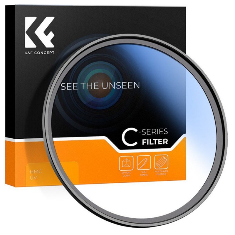 فیلتر لنز کی اند اف K&F C-Series HMC-UV 72 mm