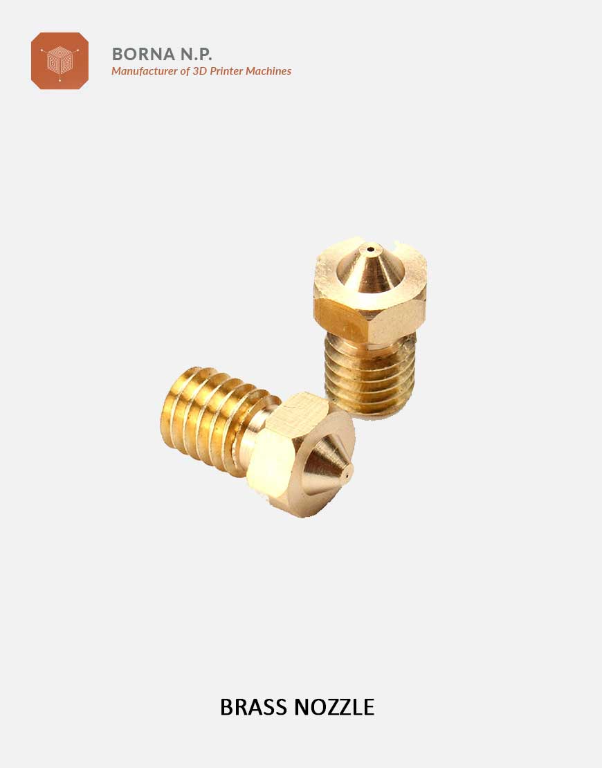 نازل برنجی پرینتر سه بعدی مدل E3D