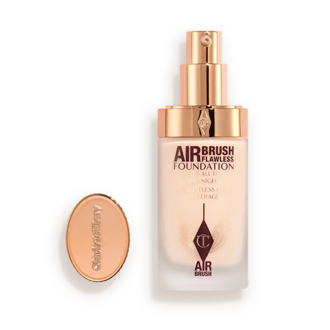 کرم پودر ایربراش فلاولس شارلوت تیلبری | Charlotte Tilbury Airbrush Flawless Foundation - 2C