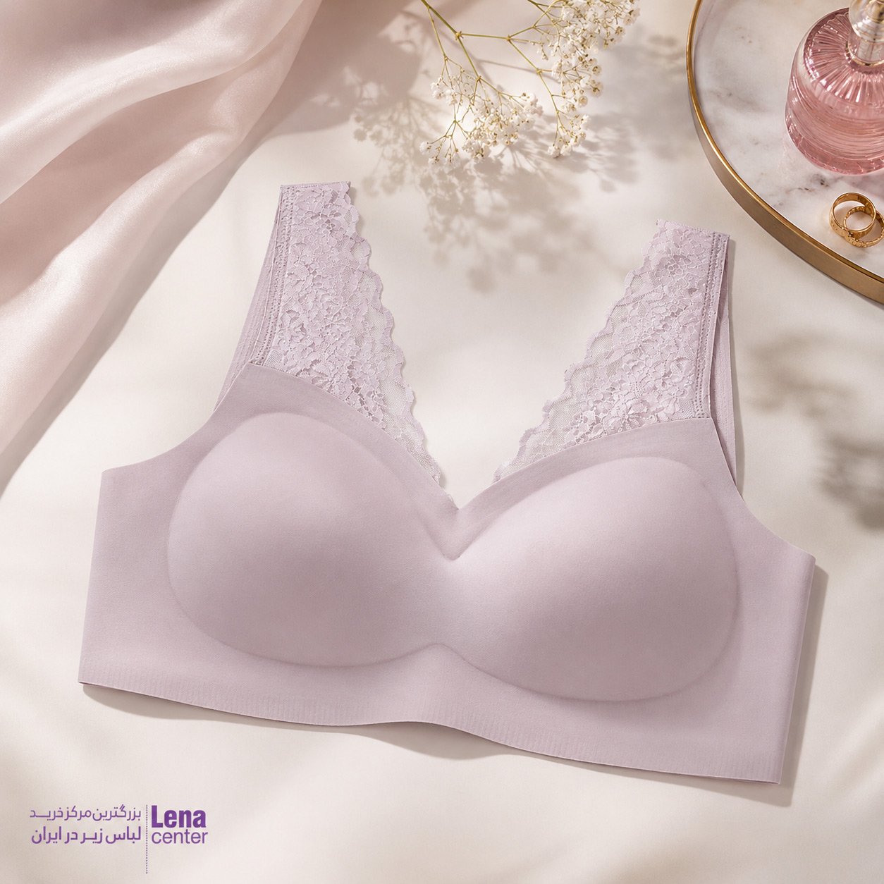 نیم تنه زنانه لیزری لبه گیپور