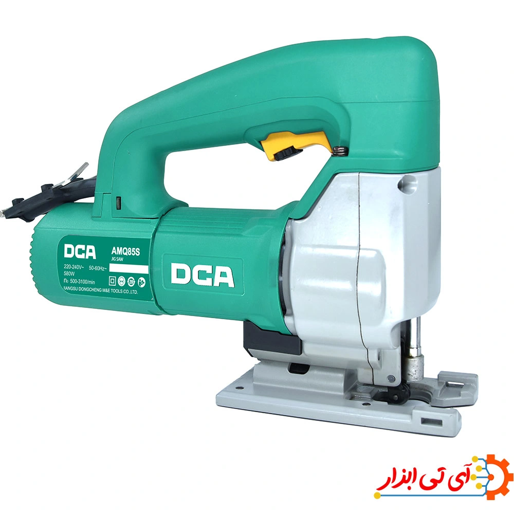 اره عمودبر شش دور 85 میلیمتر 580 وات دی سی ای مدل AMQ85S