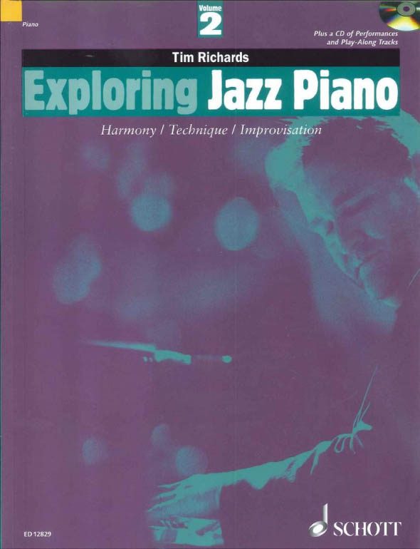 کتاب آموزش پیانو جاز Tim Richards_Exploring Jazz Piano Vol 2