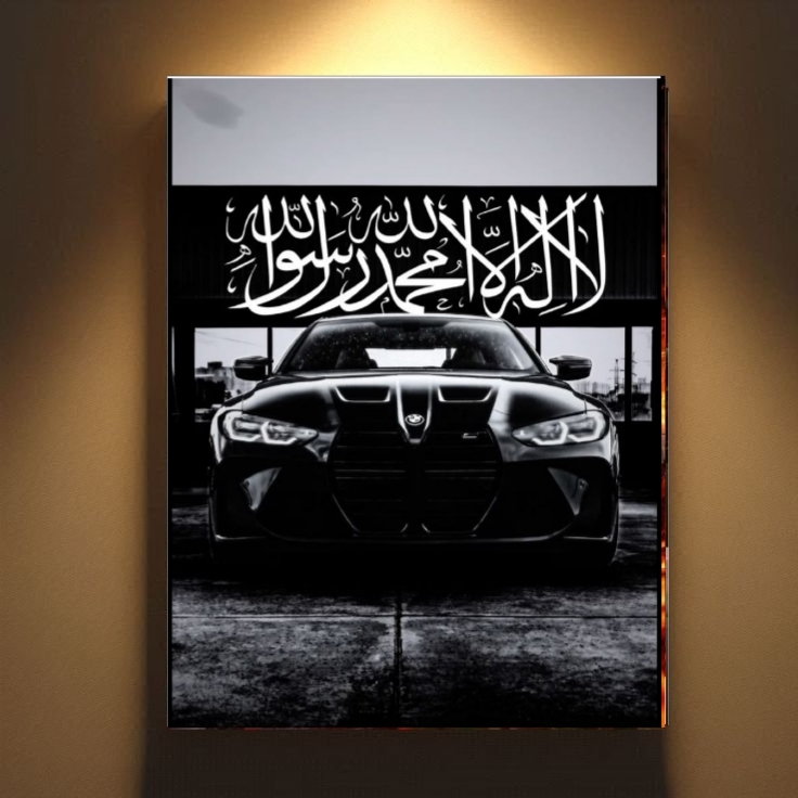 تابلو شاسی bmw بامتن عربی