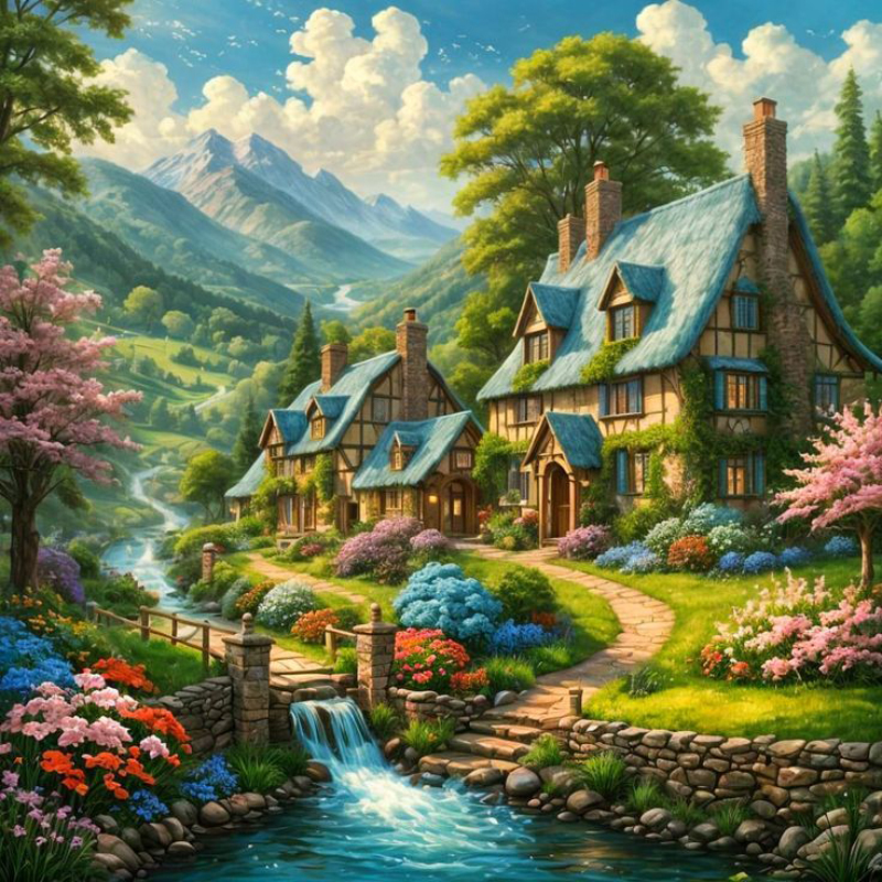 تابلو نقاشی الماسی بزرگسال کد 0250