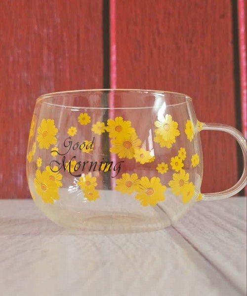 ماگ پیرکس گل گلی