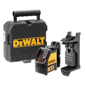 تراز لیزری دو خط قرمز مگنت گرد دیوالت اصل DW088K