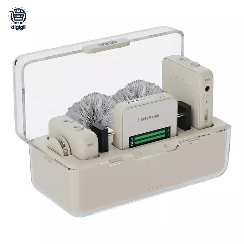 میکروفون بی‌سیم یقه ای گرین لاین مدل Green Lion GLM-Professional