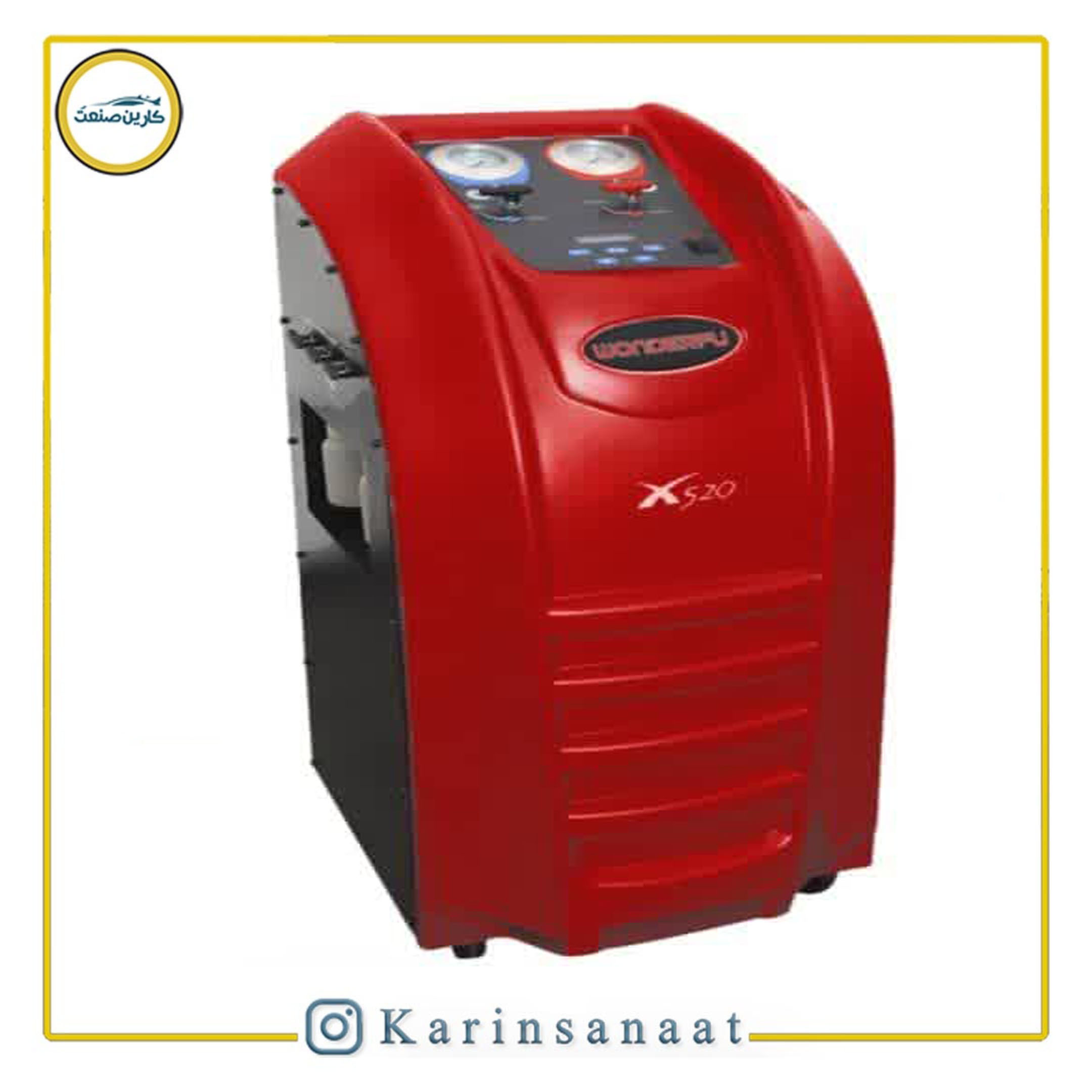 شارژ گاز کولر نیمه اتوماتیک