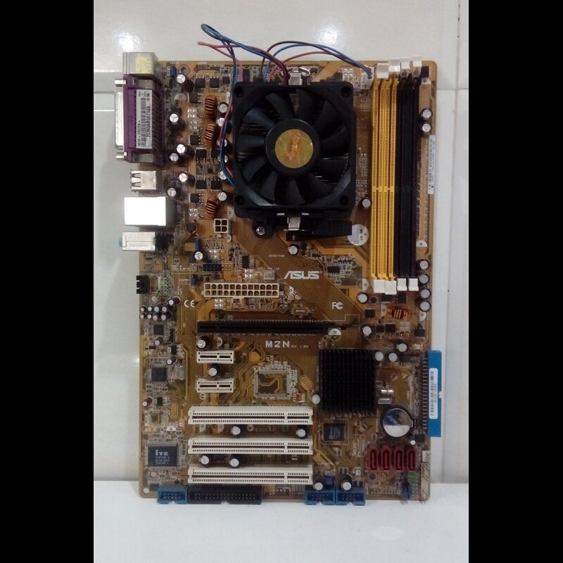 باندل مادربرد(DDR2)ASUS-مدلM2N REV 1/02G(استوک)