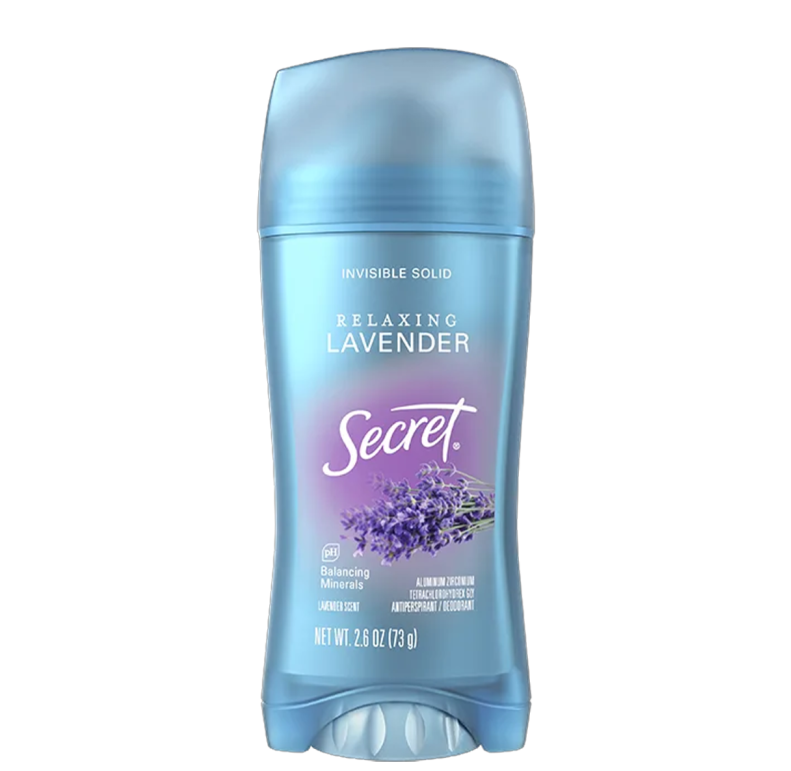 مام استیکی زنانه سکرت ضد تعریق مدل لوندر حجم 73 گرم – 72 ساعته secret lavender