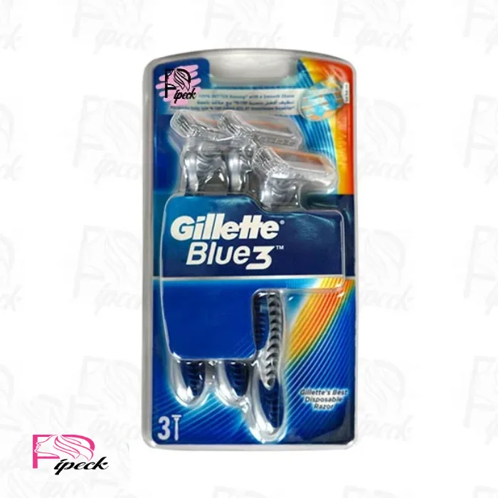 ژیلت مردانه blue3 اصلی