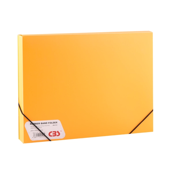 کیف مدارک کشدار ضخیم مات کد JM4110 سی بی اس - نارنجی