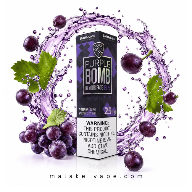 سالت نیکوتین بمب انگور ویگاد (30میل) VGOD PURPLE BOMB