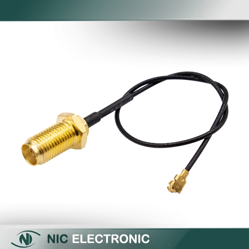 رابط UFL to SMA-F - مبدل آنتن IPX به SMA-F - افزایش طول سوکتی