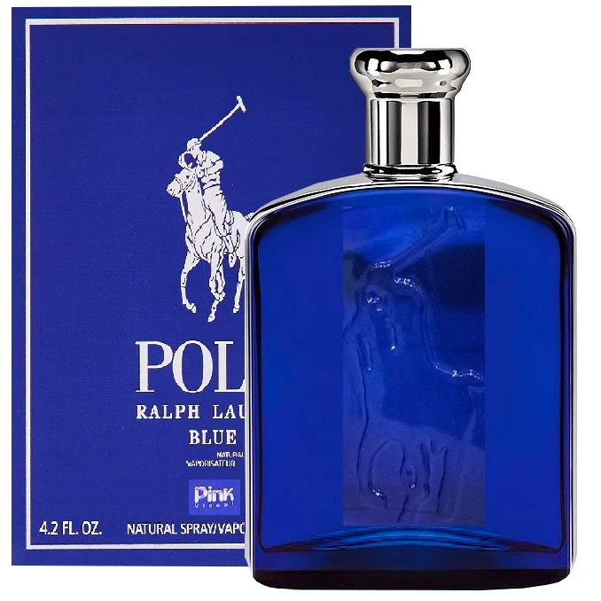ادوپرفیوم مردانه پینک ویژوآل مدل Polo Blue پلو بلو حجم 120 میل