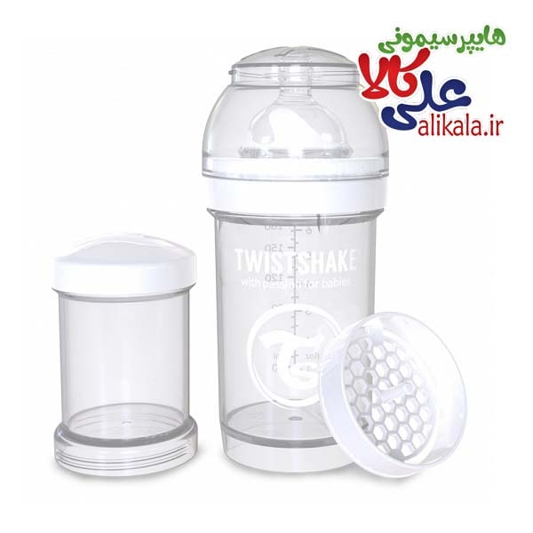 شیشه شیر آنتی کولیک تویست شیک ۱۸۰ میل