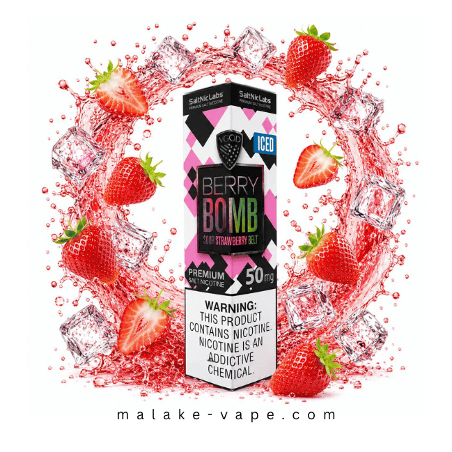 سالت بمب توت فرنگی یخ ویگاد (30میل) VGOD BERRY BOMB ICE