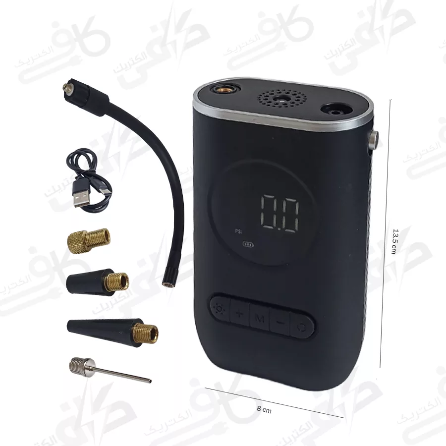 پمپ باد شارژی (خودرو،دوچرخه،توپ...) CZK-3668