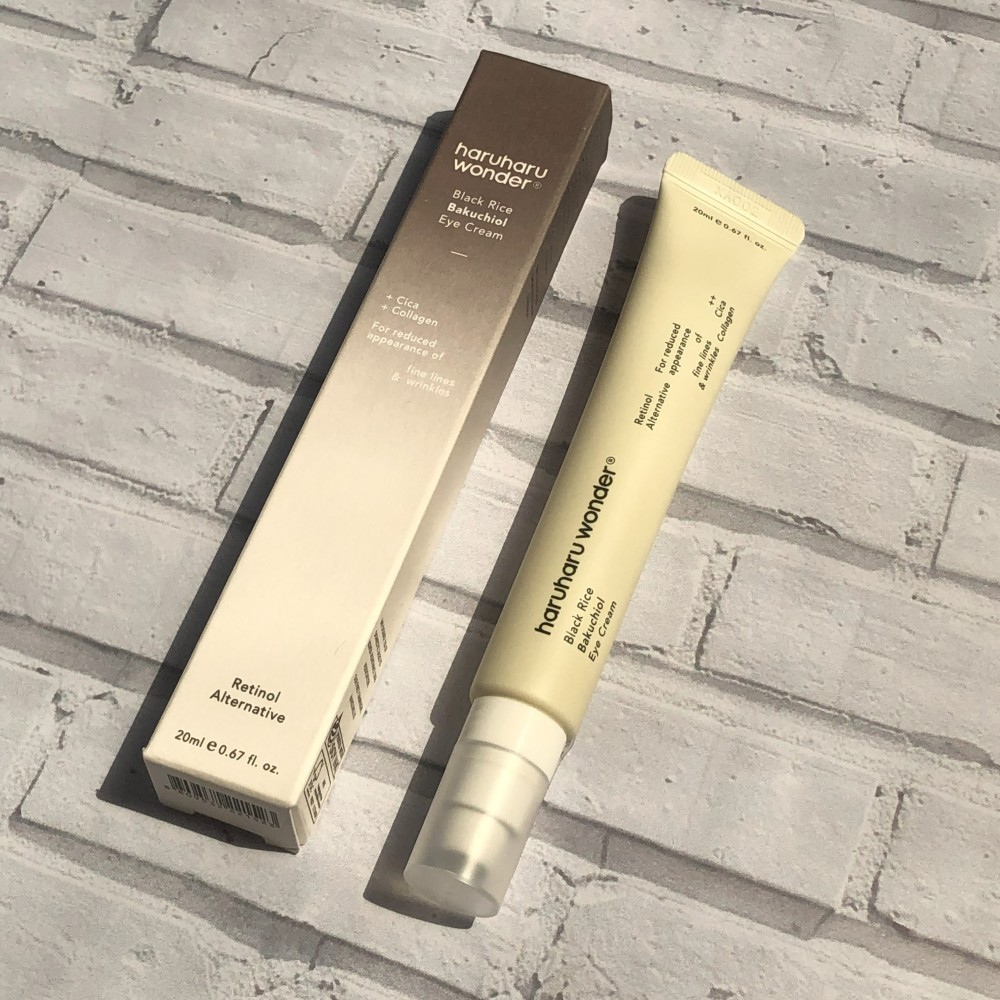 کرم دور چشم باکوچیول و برنج سیاه هاروهارو HARUHARU WONDER Black Rice Bakuchiol Eye Cream 20ml