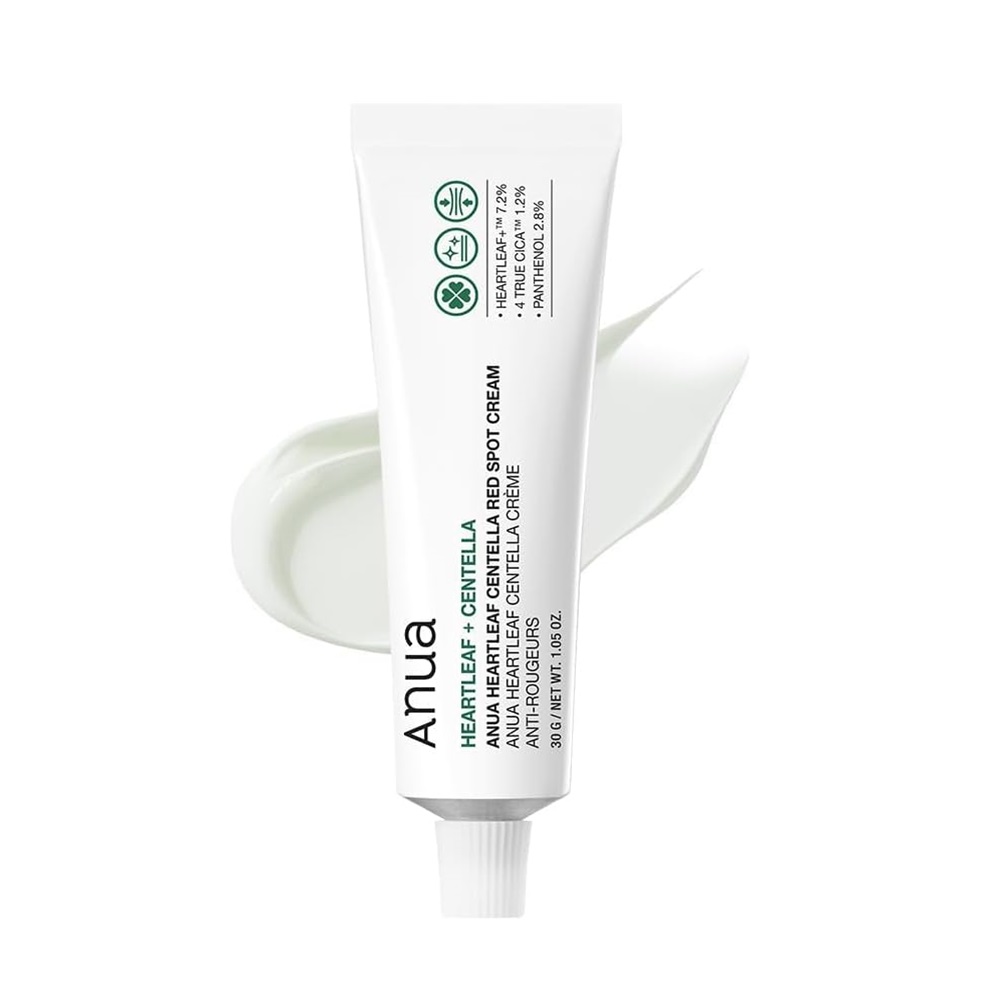 کرم ضدجوش و لک تسکین دهنده آنوا حجم 30 گرم  Anua Heartleaf Centella Red Spot Cream