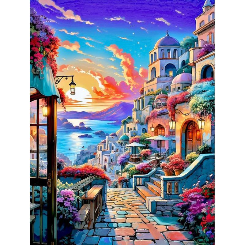 تابلو نقاشی الماسی بزرگسال کد 3418