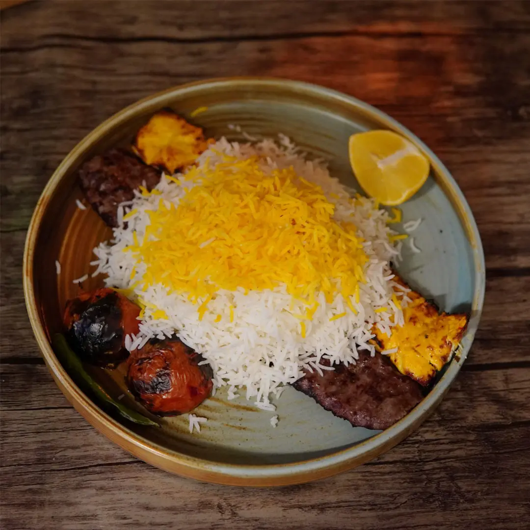 چلو کباب وزیری