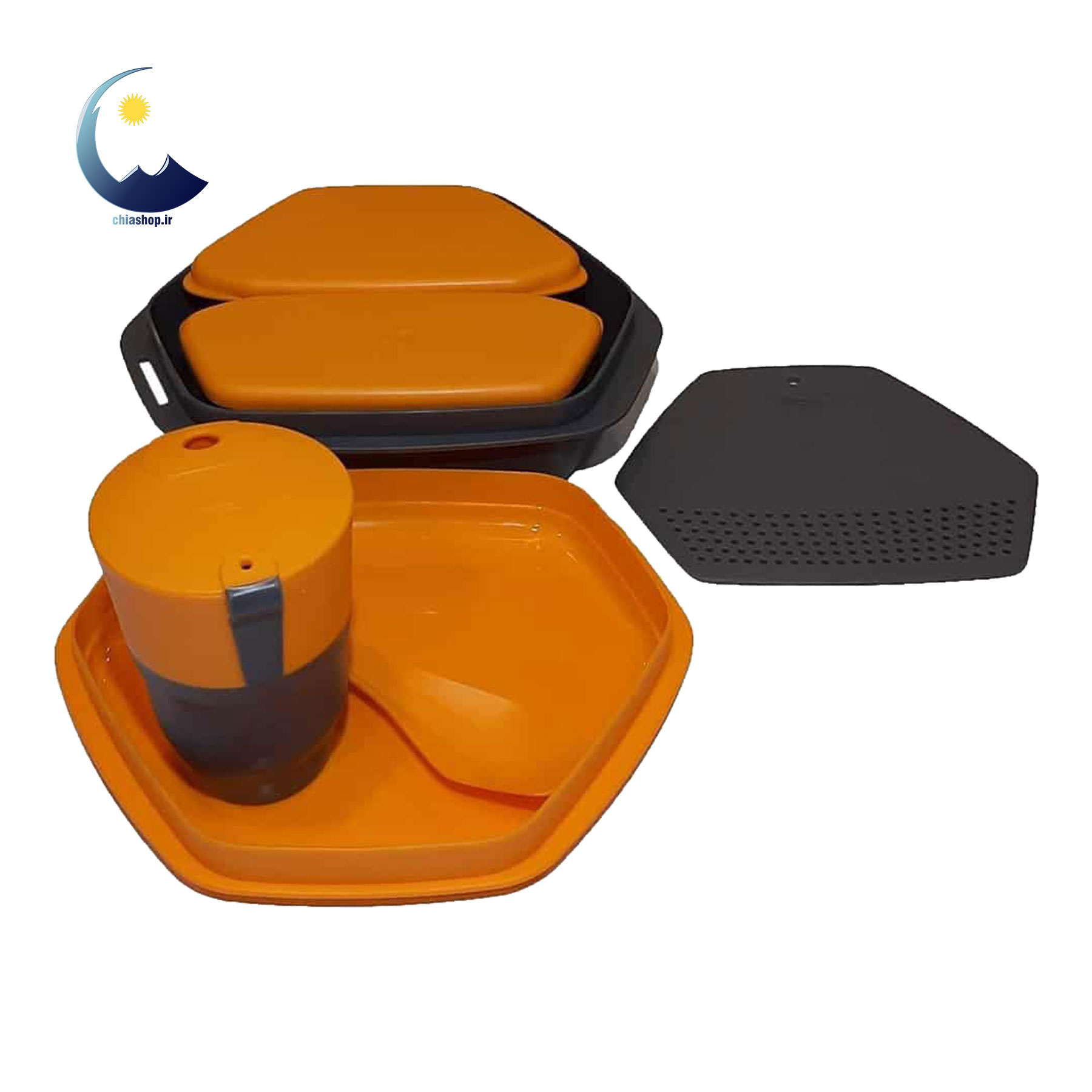 مجموعه ظروف سفری کریویت مدل CRIVIT Camping Set