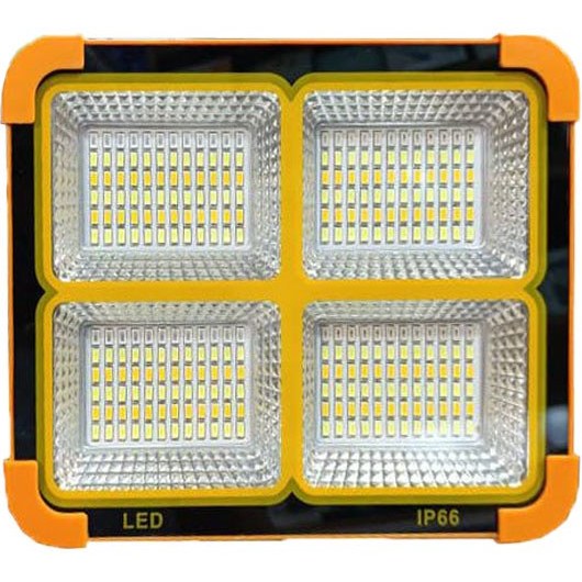 پروژکتور شارژی و خورشیدی 100 وات SOLAR LED LIGHT
