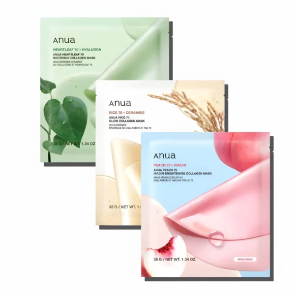 ماسک ورقه ای های آنوا با خواص بی نظیر ANUA