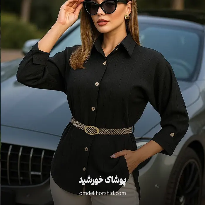تونیک شومیزی آستین پاگون
