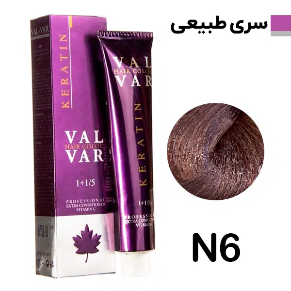 رنگ مو وال وار بلوند متوسط سری طبیعی شماره N6