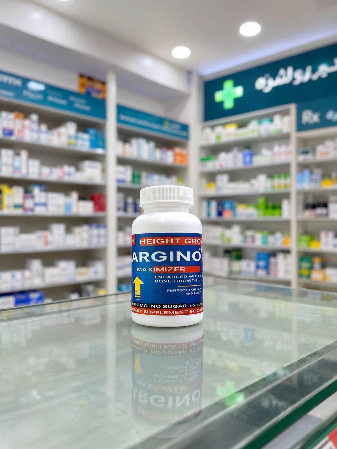 خریدمکمل افزایش قد آرژینو ARZHINO 90cap    |  افزایش قد ۳تا۵سانتی