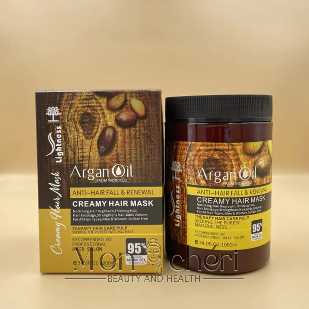 ماسک مو لایتنس LIGHTNESS ARGAN OIL & PROTEIN اصل-هولوگرام دار