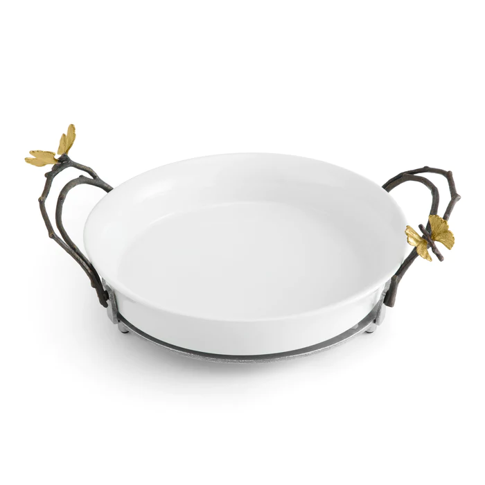 سوفله خوری گرد مایکل آرام | Butterfly Ginkgo Pie Dish
