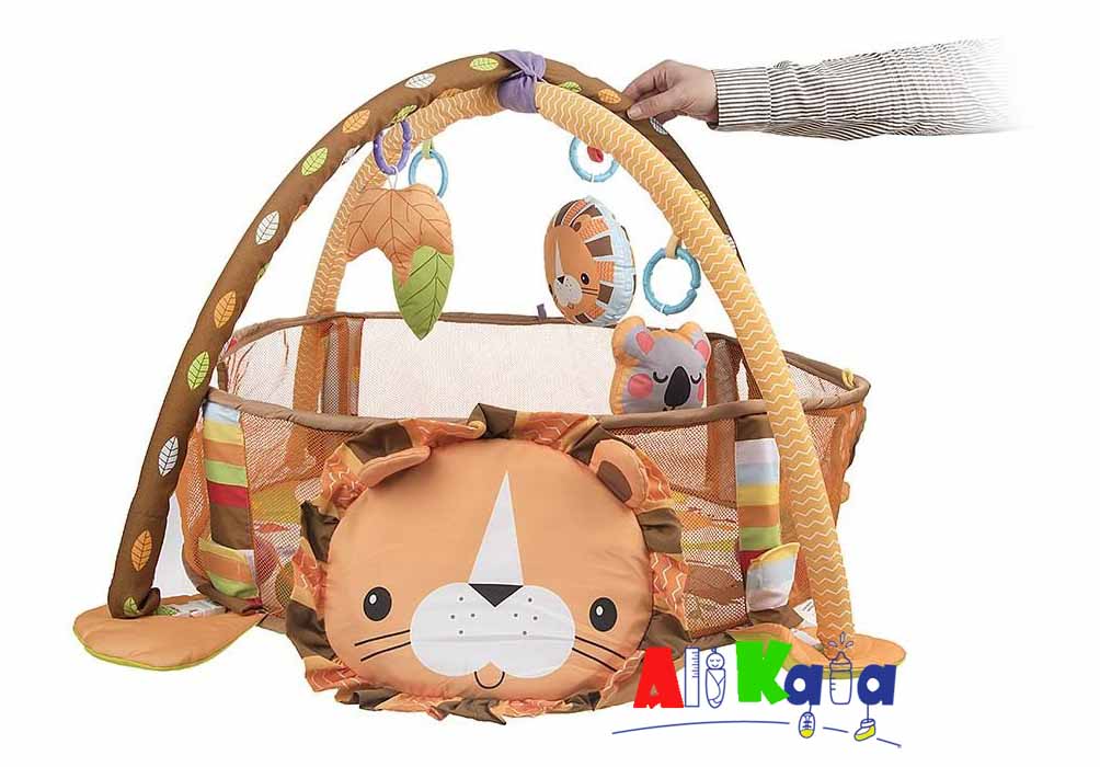 تشک بازی و استخر توپ طرح شیر 3In1Lion کد1841