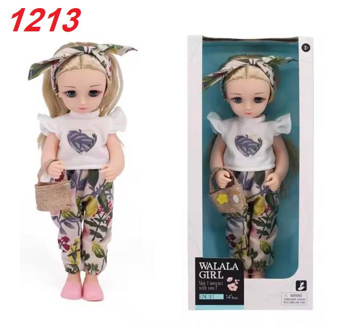 عروسک سلیکونی دختر شیک‌پوش Walala Girl
