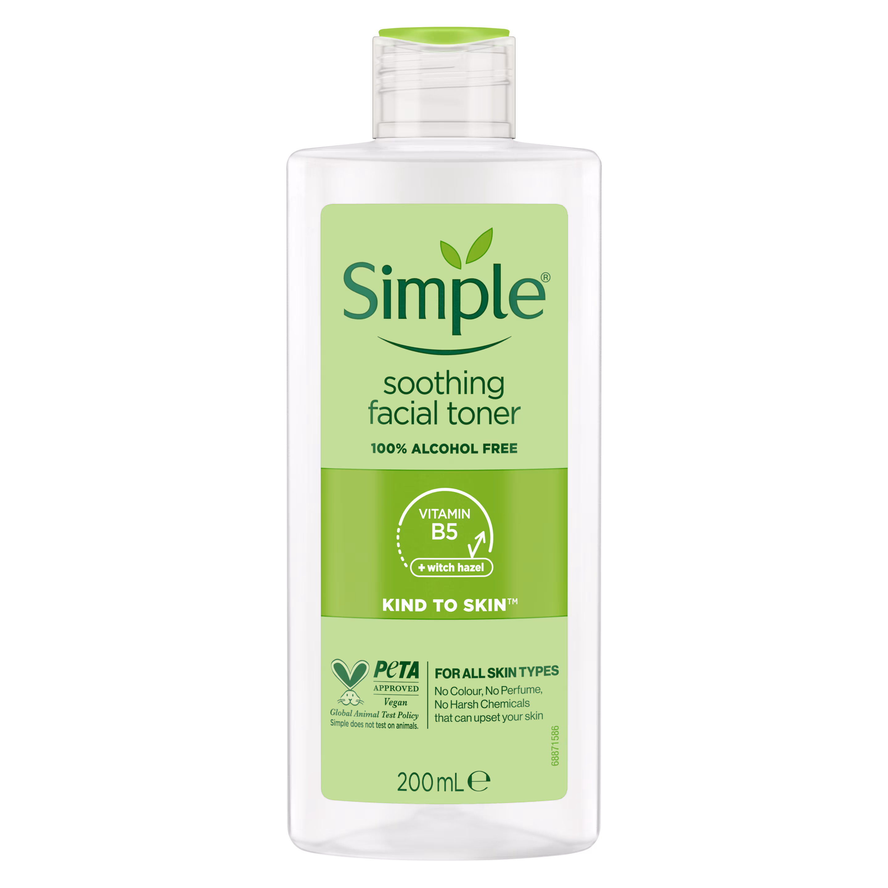تونر تسکیندهنده مدل Kind to skin سیمپل
