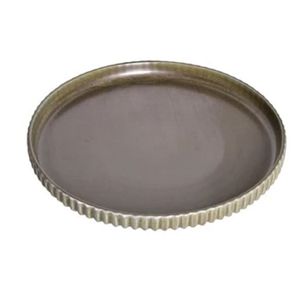بشقاب تخت سایز 30 تکی زیتونی بی وی کی bvk 455220