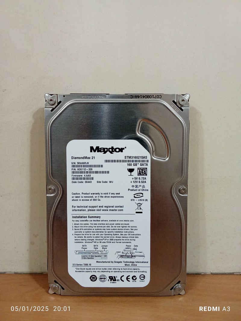 هارد 160GB MAXTOR