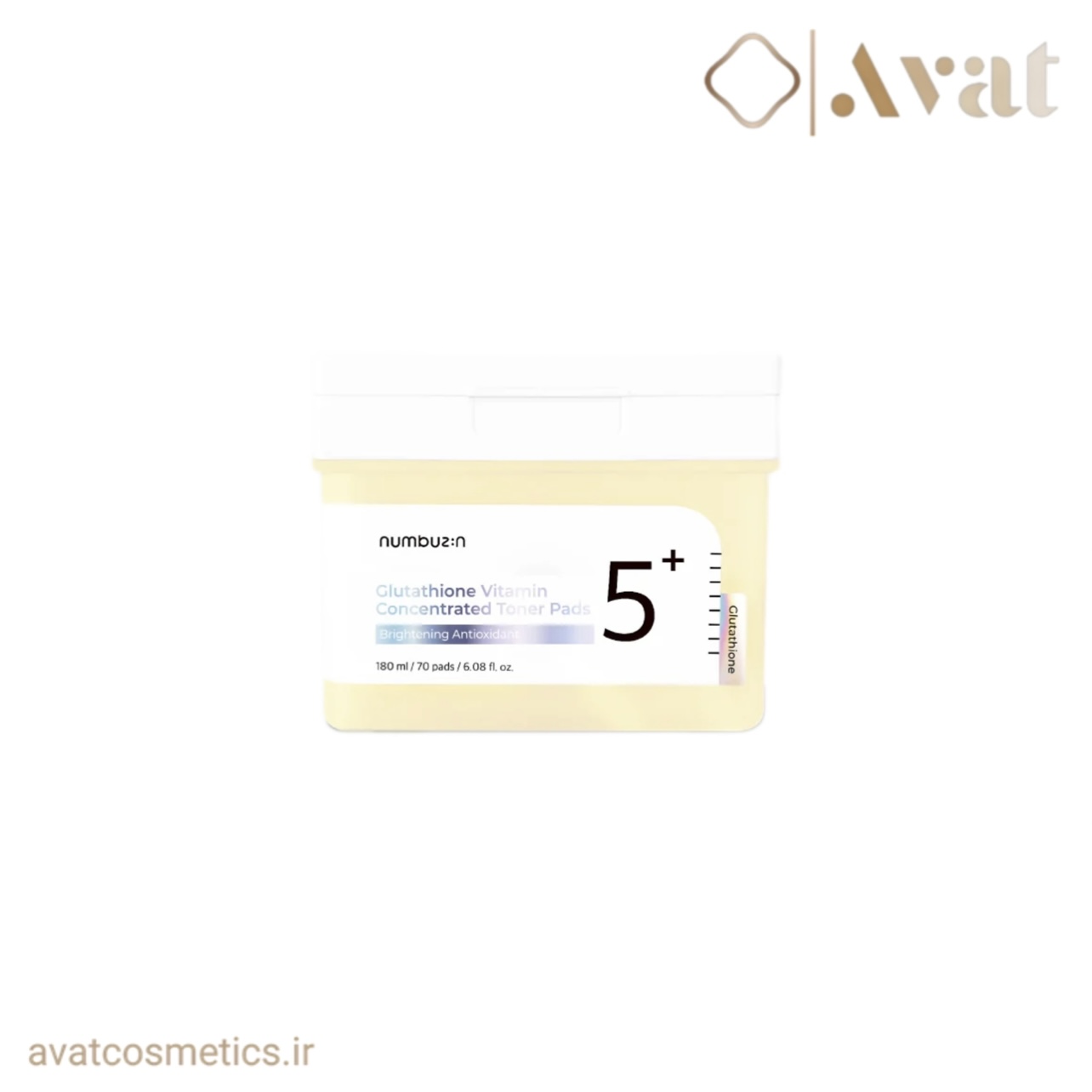 تونر پد نیاسینامید نامبوزین | NUMBUZIN Vitamin-Niacinamide Concentratred Pad