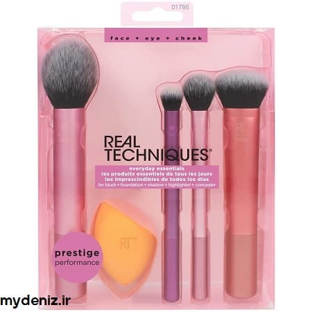 ست براش و پد آرایشی ریل تکنیک Everyday Essentials