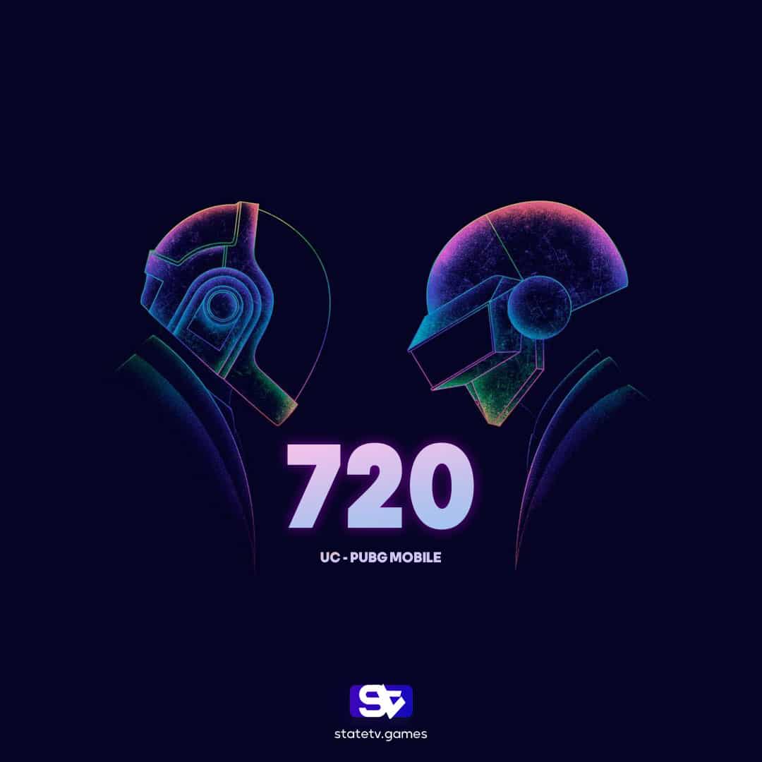 720 یوسی پابجی موبایل
