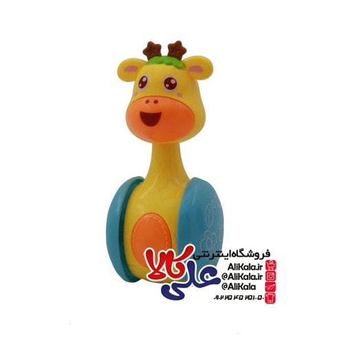 جغجغه چرخدار تعادلی نشکن طرح زرافه