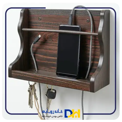 شلف دیواری چوبی ایکیا LEVLA
