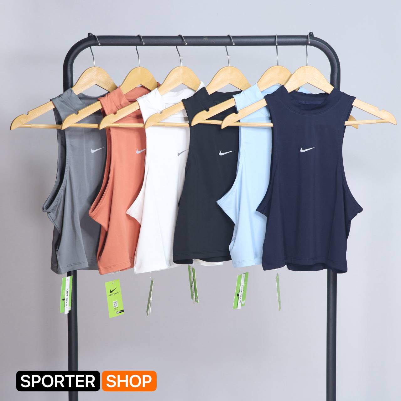 تاپ یقه 3 سانت Nike