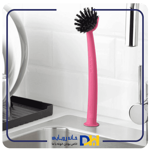 فرچه چسبونکی صورتی و سبز ایکیا RINNIG