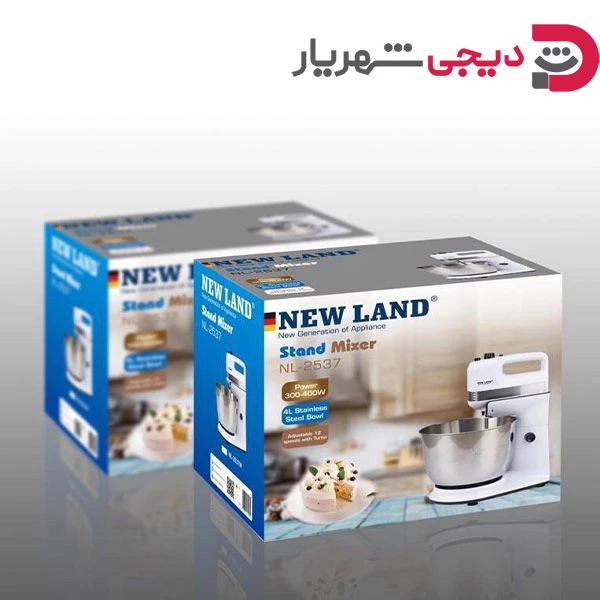 همزن کاسه دار سفید نیولند NL-2537B
